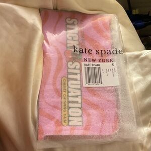 Kate Spade novelty, sticky situation wristlet